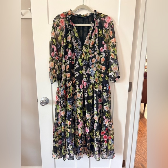 Zara Dresses & Skirts - NWOT Zara Floral Midi Dress